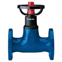 Euro-wedi Absperrventil Dn100 Pn 6 Gg25 Bis 130oc Baulaenge F1 M.anzeigevorr.