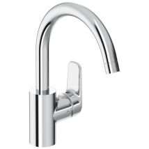 Porcher - Ideal Standard Okyris Caño Alto Giratorio Fregadero Mezclador Cromo