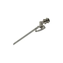 Grifo Flotante De 1" En Latón Con Varilla Plana – Modelo E28106 – Uso En Tolvas – Farg