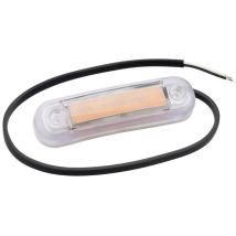 Fristom Umriss-markierungsleuchte Offene Kabelenden Markierungsleuchte Seitlich 12 V, 24 V Orange Tr