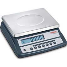 Báscula contadora compacta Soehnle – Rango de pesaje hasta 30 kg – Precisión de 1 g – Plataforma de acero inoxidable 300 x 225 mm