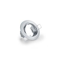 Trio - Faretto Jura Da Incasso Tondo Orientabile Cromo 1x Gu10 · Max. 15w
