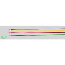 Helukabel - 29376 Einzelader H05v-k 1 X 0.75 Mm² Blau, Weiß 100 M