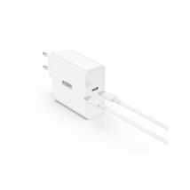 Tragbares Ladegerät – Urban Factory – 65 W – 3250 mAh – USB-C – 2 m – Weiß