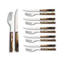 12-teiliges Grill-set Fsc Polywood Kastanie Tramontina
