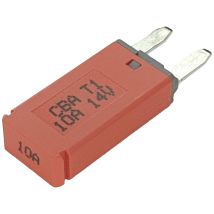 Cba1-1014 Interruttore Automatico Fusibile Piatto Standard 10 A Rosso 1 Pz. - Hansor