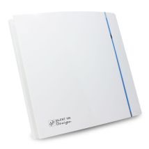 Extractor de Baño Silent-100 CRZ Design-3C – Color Blanco y Azul – 230V – 26.5 dB – 85 m³/h – 100mm