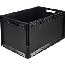 Recipiente Euronorma 62L – Apilable – Polipropileno – 600 x 400 x 320 mm – Ideal para Almacenamiento y Transporte