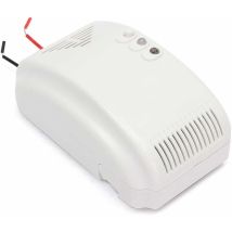 12v White Combustible Lpg Natural Gas Leak Detector Propane Alarm Accessories For Rv Van Boat Long Bright Buzzer Sound