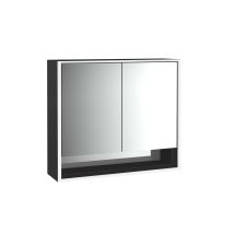 Loft Armario Con Espejo Iluminado Y Estante Inferior, 800mm, 2