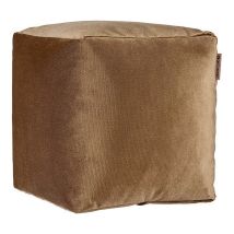 Puff Marrón Poliéster Poliestireno (30 X 30 X 30 Cm) 8430852900715 S3609874 Gift Decor