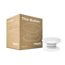 FIBARO – FGPB-101-1 ZW5 EU – Tasto Z-Wave Plus per Controllo Scene – 3.6V – Compatibile con Z-Wave e Z-Wave+