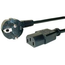 Standard-netzkabel Schwarz