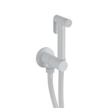 Absperrbrausegarnitur Aus Mattweißem Messing Pollini Acqua Design D79174123bo Weiß Matt