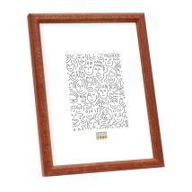 Cadre Photo Deknudt S236h3 Marron Foncé 15x20 Cm
