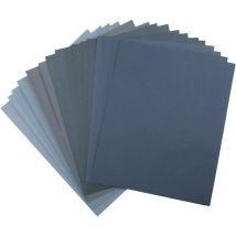 16 Sheets 400-5000 Grit Sandpaper For Wood Furniture Finishing, Metal Sanding And Automotive Polishing, Dry Or Hde Sanding, 9' X 11'