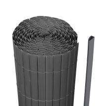 Wolketon Schermo Privacy In Pvc Recinzione Privacy In Pvc Protezione Della Visibilità Resistente Ai Raggi Uv E Alle Intemperie Antracite 90x400cm