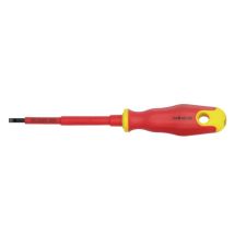 Super-Ego – Juego de 2 destornilladores con tester 1000V – Mango ergonómico antideslizante – Punta negra