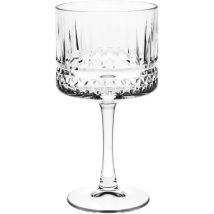 Lot De 4 Verres À Gin Elysia 50cl – Verre Transparent Haute Qualité – Motifs En Relief Pour Ambiance Chic – Pour Cocktails Raffinés – Pasabahce