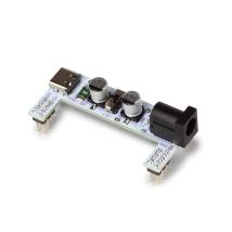 Whadda Módulo De Alimentación Para Placa, 3.3 V/5 V, Compatible Con Mb102 Panboard 830p, Alimentado Por Cable Usb-c O Dc-jack