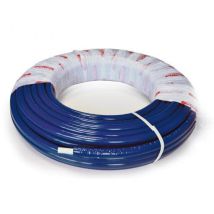 Tubo Multistrato Pe-xb Rivestito 373 ø26×3 - Colore: Blu - Rotolo 50 Metri