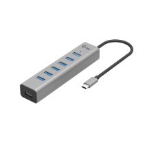 I-tec C31hubmetal703 Schnittstellen-hub Usb 3.2 Gen 1 (3.1 Gen 1) Type-c 5000 Mbit/s Grau