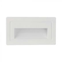 Foco Empotrable Led Rectangular V-tac De 3 W, Blanco Cálido, Ip20