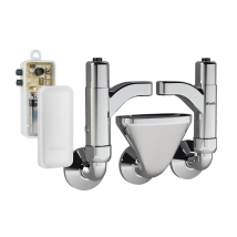 Proof Se - Hyplus Zweifach 9 V Chrom 131741