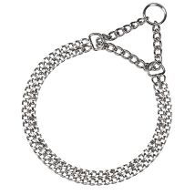 Ferplast - Chrome Css Collare A Semi-strangolo Per Cani In Acciaio Cromato - 6 Misure. Variante Css5624 - Misure: A: 48-56 Cm -