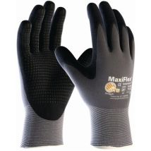 Atg Montage-handschuh Maxiflex Endurance Gr. 10 Nitril-noppen Grau/schwarz 34-844
