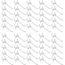 Ladacèe - 50pcs Pegboard Hooks, Wall Shelf Hooks For Display Pegboard Garage Shop Tools Storage Hanger Wall Shelf Hooks