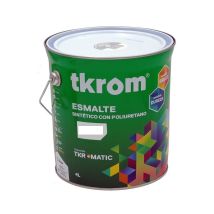 Tkrom - Esmalte Sintetico Con Poliuterano Brillante 4 L Verde Primavera
