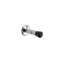 Fermaporta A Muro Cromato, Lunghezza 80 Mm – Serrurerie De Picardie