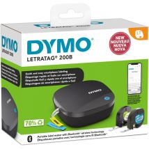 Dymo Letratag 200b Thermoetikettierer Bluetooth Schwarz