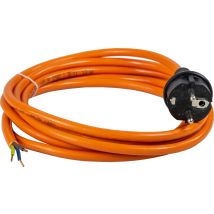 Baustellen-anschlussleitung Orange, 3m, H07bq-f 3g1,0, Aeh, Ip44