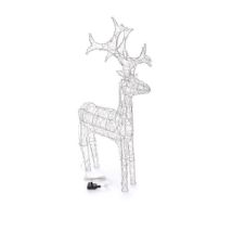 Kaemingk - Outdoor Reindeer Christmas Decoration - Warm White - 90cm