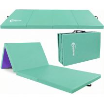 Colchoneta Gimnasia Plegable 180x60x5cm Gruesa Infantil Entrenamiento Interior