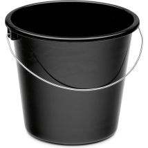 Secchio Neutral 737100 Capacità 5 Litri Nero
