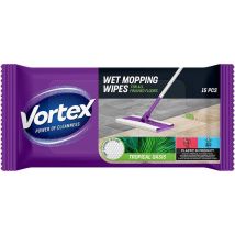 Salviette Pulenti Vortex Tropical Oasis 15 Pezzi Resistenti Assorbenti