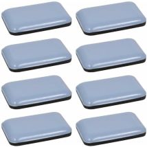 Cyclingcolors – Set Mit 8 Selbstklebenden Teflon-gleitern (35 X 25 Mm) – Bodenschutz Für Parkett – Reduziert Geräusche Beim Möbelrücken