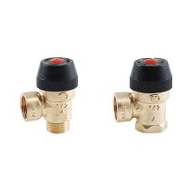 Officine Rigamonti - Valvola Di Sicurezza 2,5 Bar Maschio/femmina 1/2"