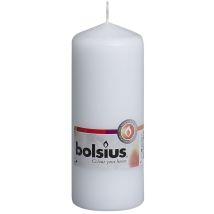 Stumpenkerze Weiß, Höhe 15 Cm, Ø 5,8 Cm Kerze Dekokerzen - Bolsius