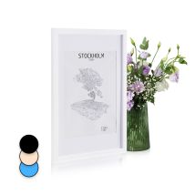 Cadre Photo - Blumfeldt Casa Chic Kenton - Rectangulaire 70 X 50 Cm - Plexiglas - Blanc