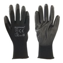 Silverline – Black Palm Gloves – XL – Electrically insulating gloves