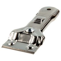 Masterproof Professional Glas Kochfeld Schaber Ceranfeldschaber, Metallausführung Mit Klingenschutz