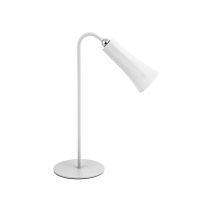 Lampada Led Ricaricabile Da Tavolo Alice Bianco - 12 Pezzi