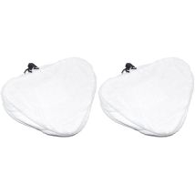 Ufixt - 2 X Steam Mop Microfibre Cleaning Cloth Cover Pads Kit Fits Bionaire And Delta