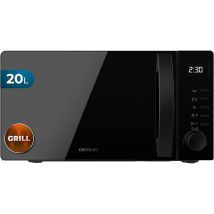 Cecotec Microondas Con Grill Proclean 5105 Black. 700w, 20l, Tecnología 3dwave, Grill, 5 Niveles Potencia, Temporizador 30 Min