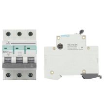 Pc Electric - Magnetothermischer Leitungsschutzschalter Mcb 3p B 16amp 400vac Pcel-3p-b-16a