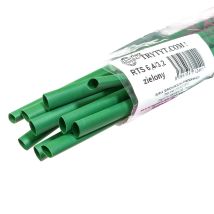 Schrumpfschlauch RTS 6,4/3,2 mm – 10 Stück x 1 m – Polyolefin – Schrumpfverhältnis 2:1 – Temperaturbereich -55 bis +125 °C – Weiß